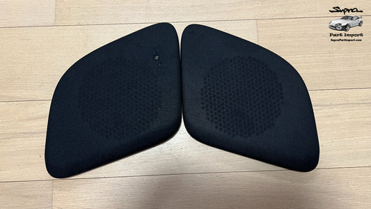 JZA80/MK4 Supra Genuine OEM Rear LH + RH Speaker Grill Panel Trim Set (64034-14080-C0 + 64033-14090-C0)