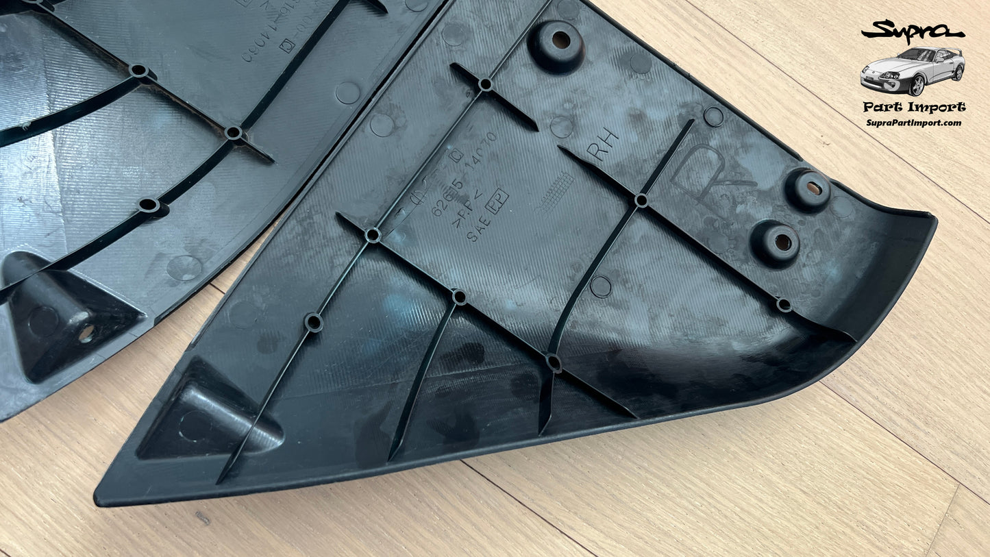JZA80 Supra Genuine OEM Rear Strut Cover Set (2 pc.) (62616-14060-C0 + 62615-14070-C0)