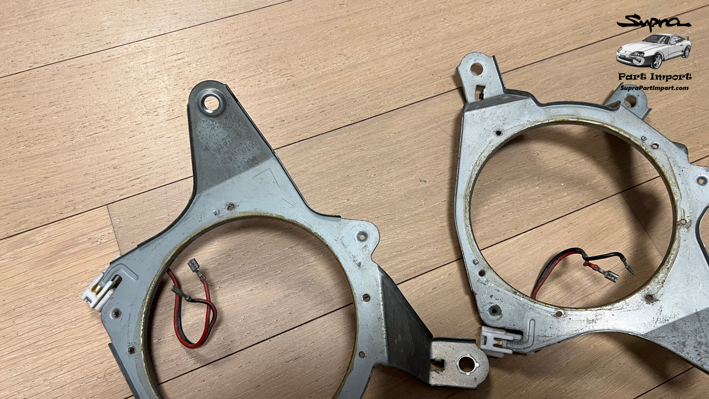 JZA80/MK4 LHD/RHD Genuine OEM Supra Rear Speaker Bracket Set