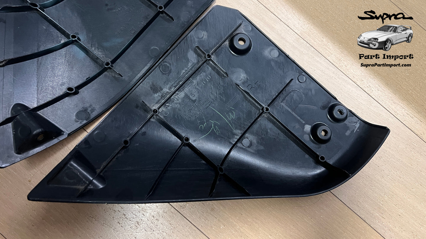 *RARE* JZA80 Supra Genuine OEM Trunk Rear Strut Cover Set (2 pc.) (62616-14060-C0 + 62615-14070-C0)
