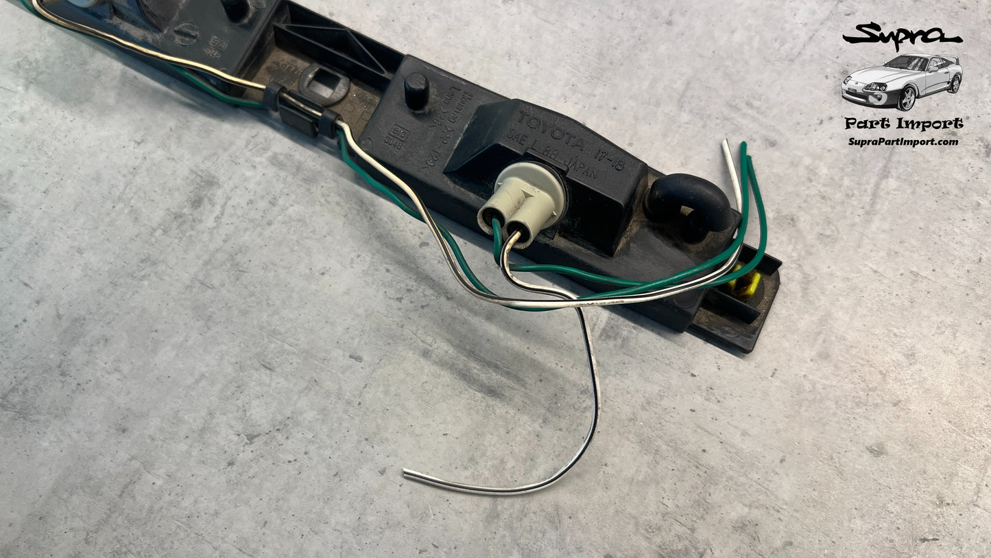 JZA80 Supra Genuine OEM Rear Bumper Licence Plate Light Assembly (81270-24030)