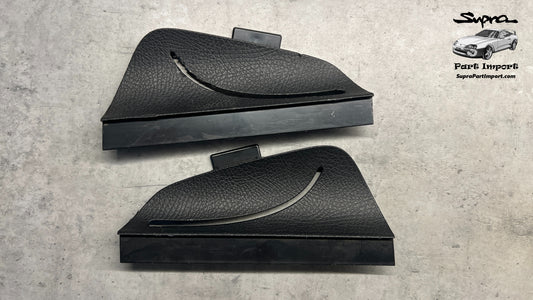 JZA80 Supra Genuine OEM LHD/RHD Plastic Trims for Rear Seat Belts (Quarter Window Interior Trim)