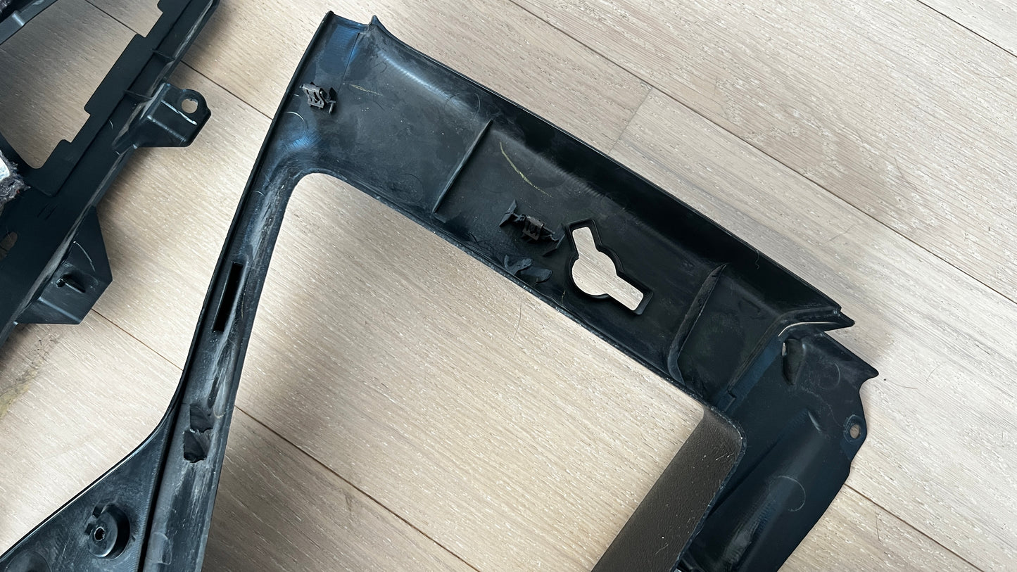 JZA80 Supra Genuine OEM Quarter Window Interior Trim Set (2pc.) (62471-14291-C0, 62472-14281-C0)