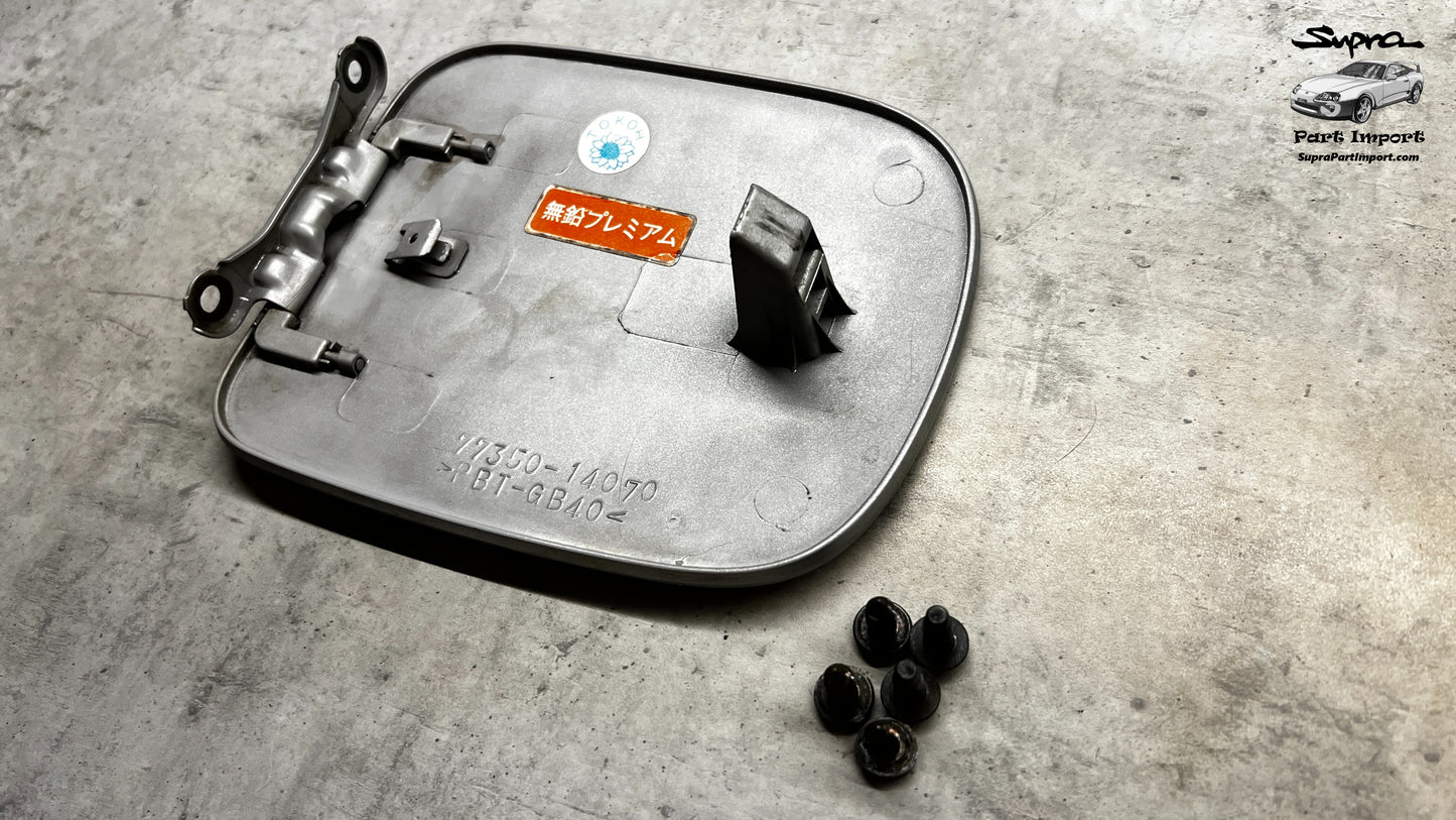 JZA80 Supra Genuine OEM Fuel Lid /w Latch (77350-14070)