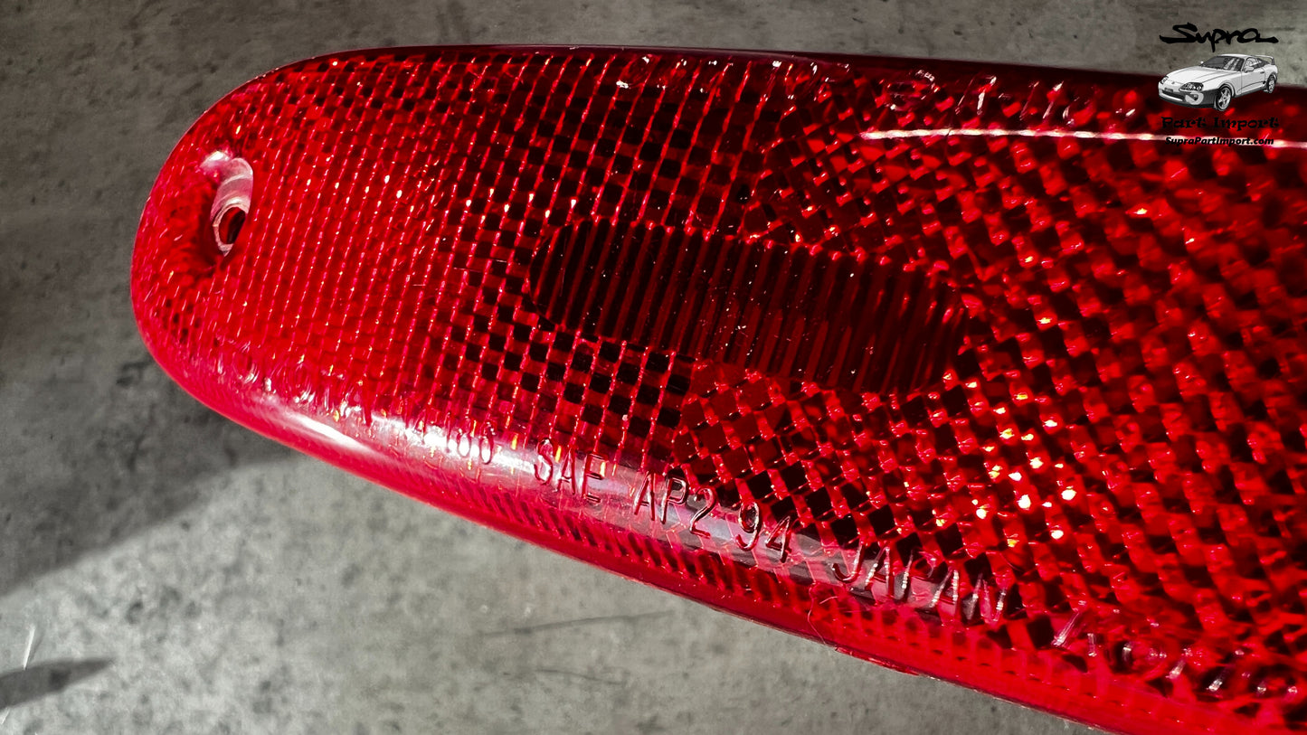JZA80 Supra Genuine OEM LHD/RHD Rear Side Markers (81750-14080 + 81760-14070)