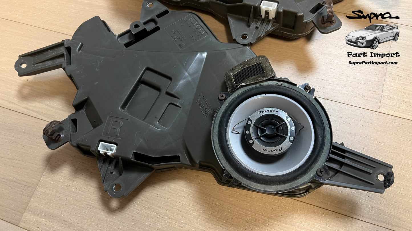 JZA80 Supra Genuine OEM LHD/RHD Front Speaker Box Set (L+R) (86150-14131 + 86150-14121)