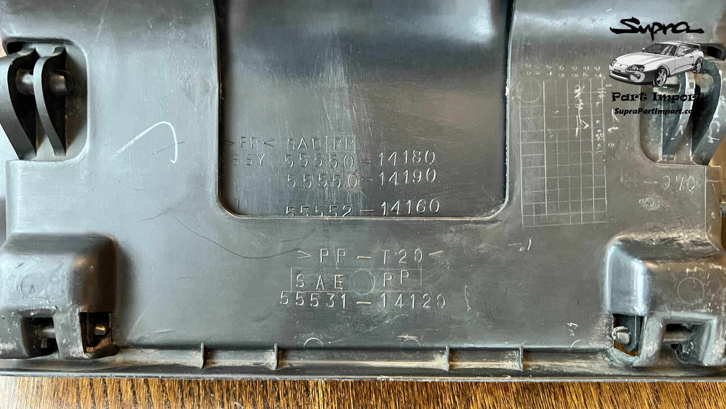 JZA80 Supra Genuine OEM LHD/RHD Lower Glovebox (55531-14120 / 55550-14180-C0)