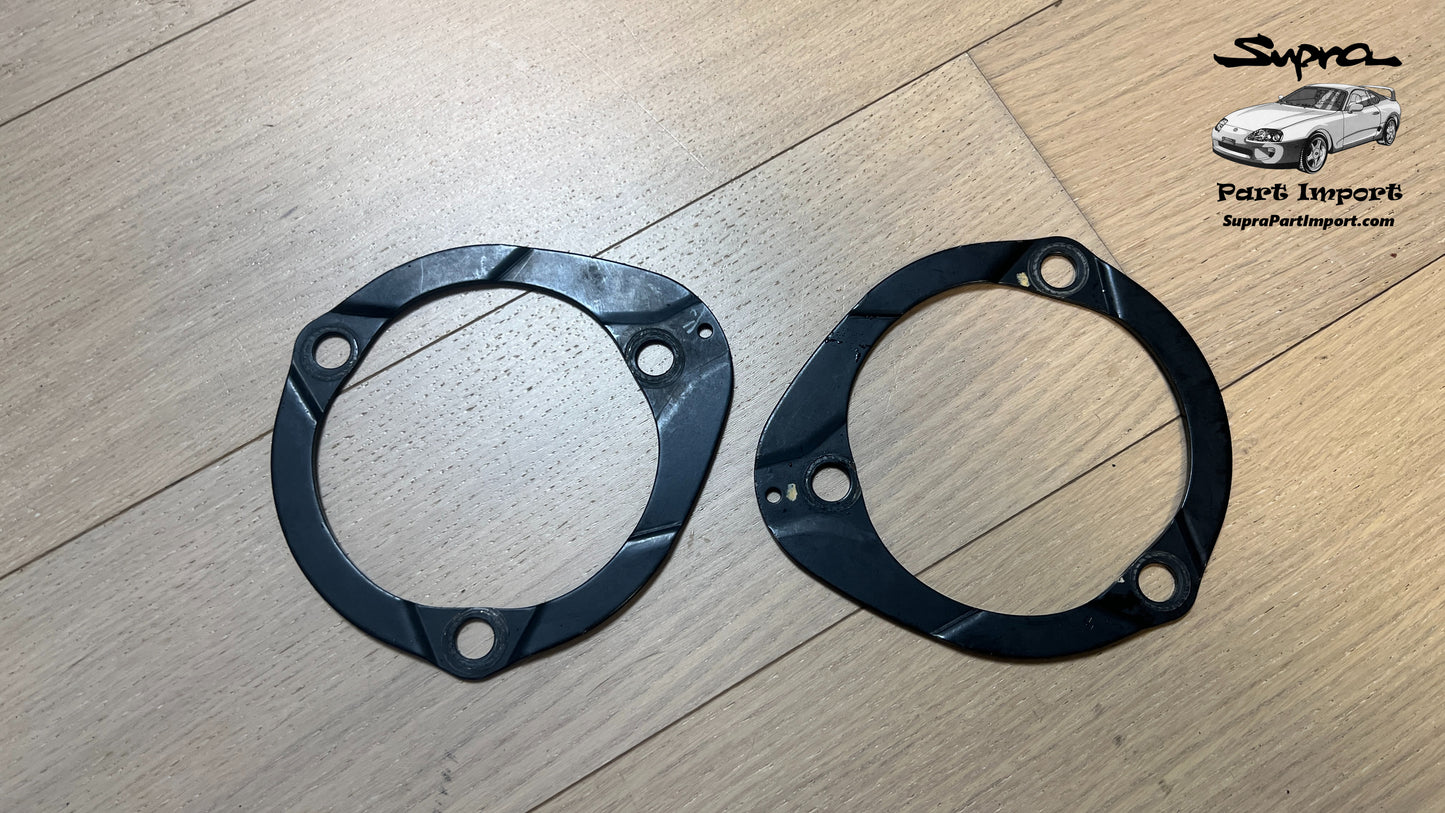 JZA80 Supra Genuine OEM Front Spring Support Reinforcement Set (2 pc) (53723-24011 / 53723-24012)