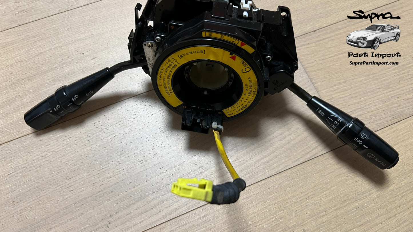 *RARE* JZA80/MK4 Supra Genuine OEM RHD Switch Stalk + Clockspring Connector (84310-1B140)
