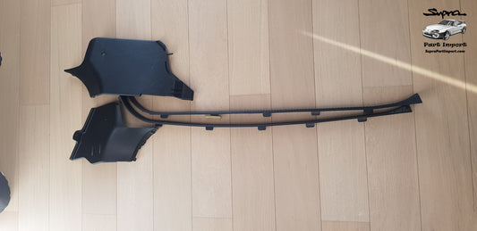 JZA80 Supra Genuine OEM RHD Interior Side Kick Panels, Defect (62102-14240-C0, 62101-14180-C0)
