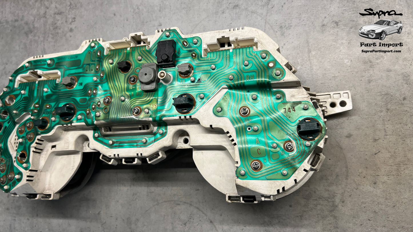 JZA80 Supra Genuine OEM S1 RHD J-Spec Auto Cluster Assembly (83010-1B790)
