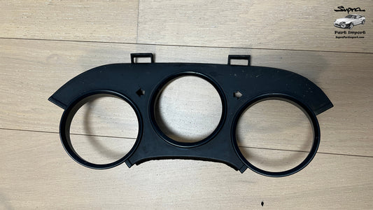 *No Broken Tabs* JZA80 Supra Genuine OEM S1 LHD/RHD Center Speedometer Panel, Center Instrument Cluster Finish (55405-14120)