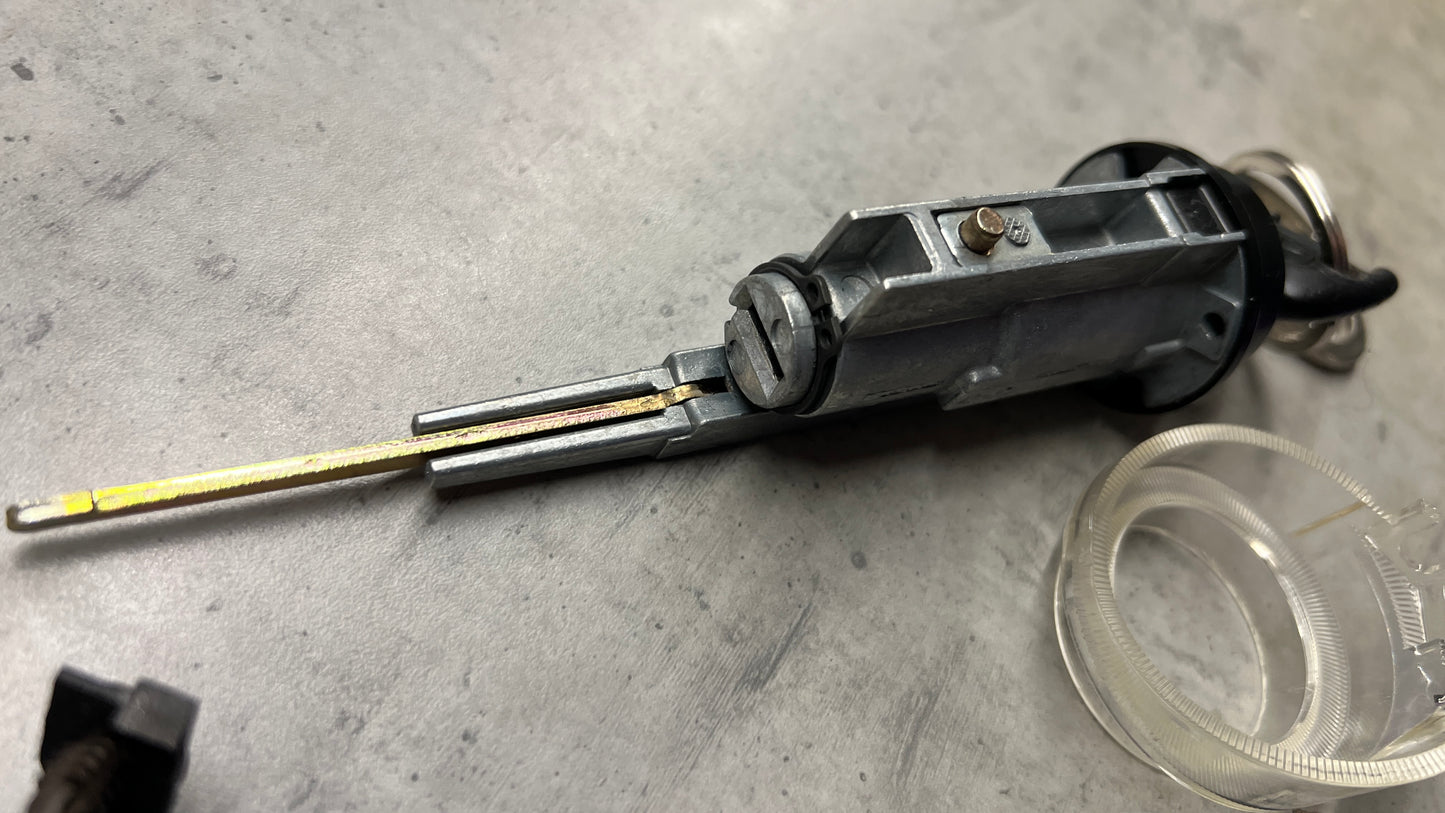 JZA80 Supra Genuine OEM LHD/RHD Ignition Lock Cylinder (69570-14060) + Key + Lighting Assembly