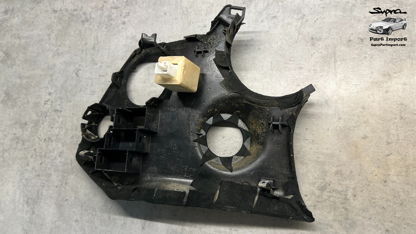 JZA80 Supra Genuine OEM S1 RHD Keyhole Trim Dash Panel (55404-14510, 55404-14520)