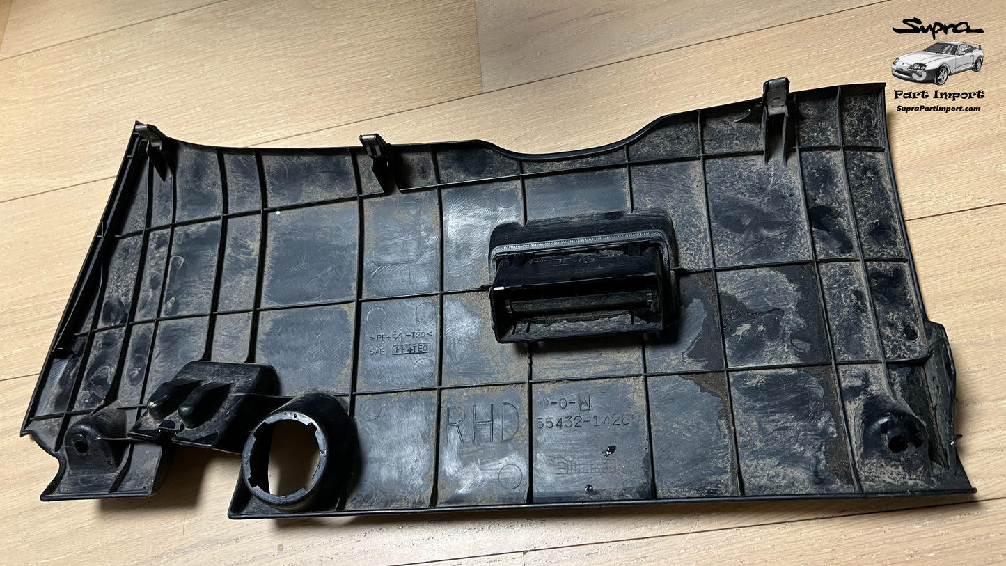 JZA80 Supra Genuine OEM RHD Lower Instrument Panel Finish Panel (55432-14260-C0)