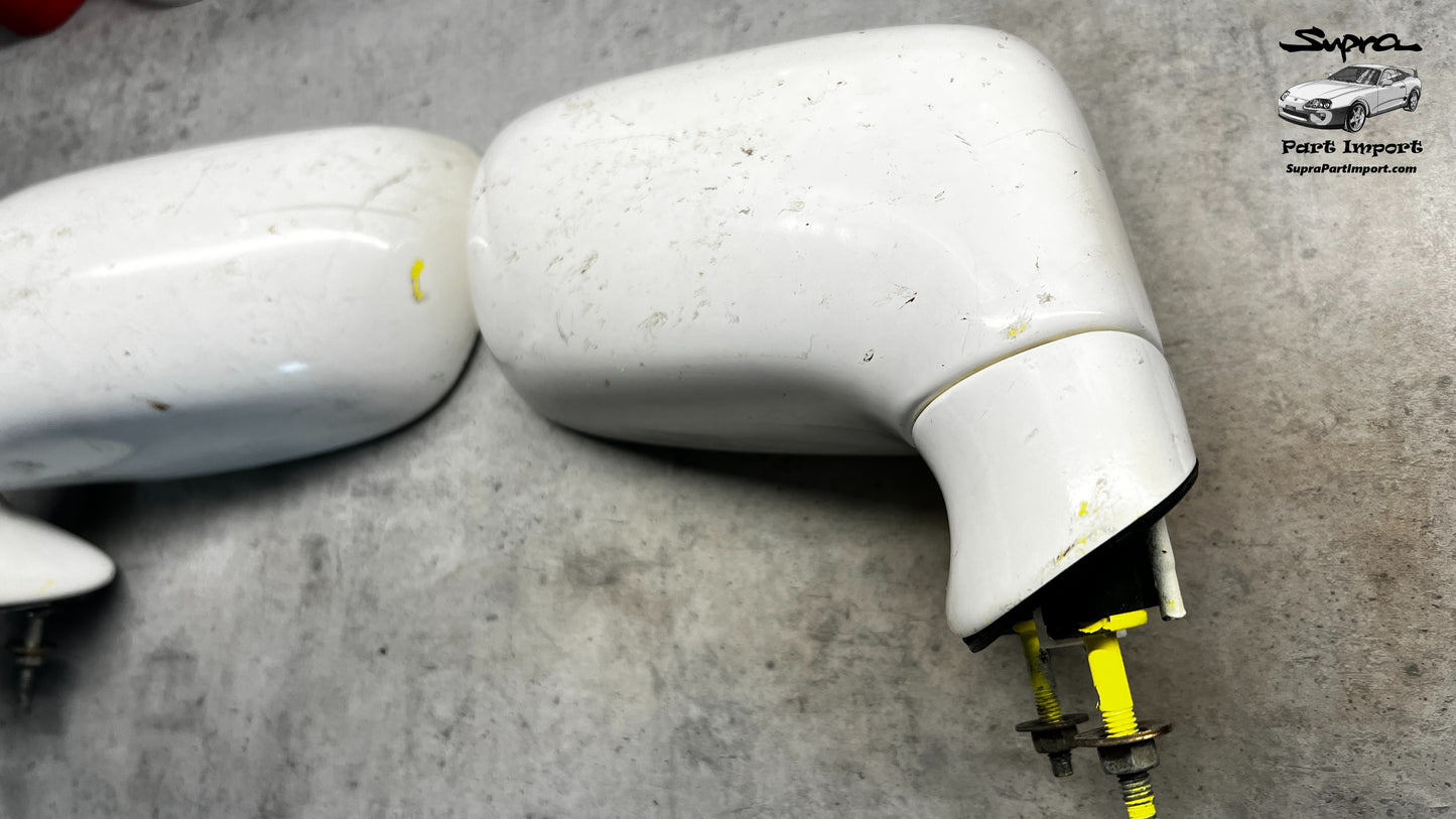 JZA80 Supra Genuine OEM S1 RHD *Non-Folding* Mirror Set (2 pc, For Project)