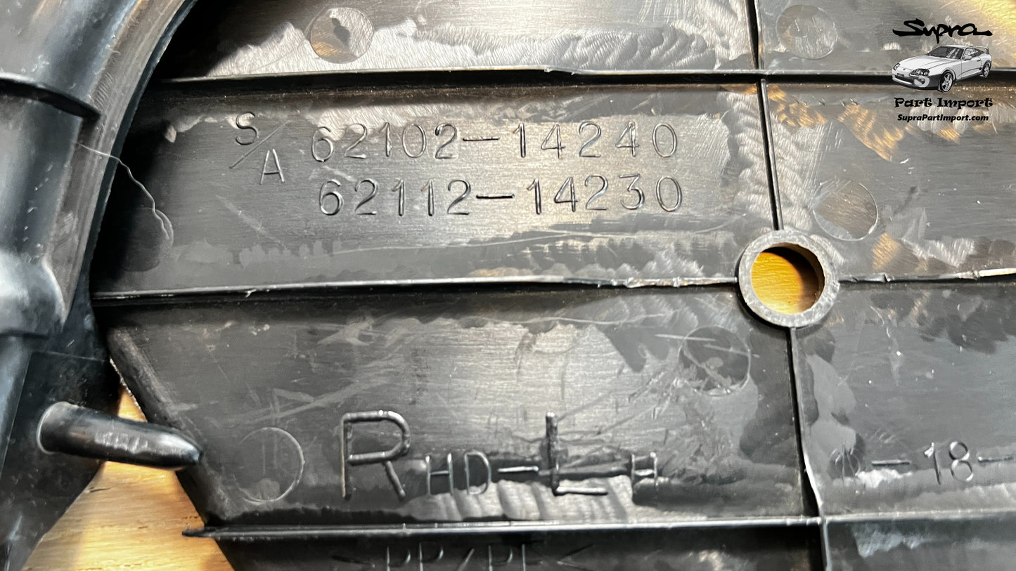 *RARE* JZA80 Supra Genuine OEM RHD Interior Side Kick Panel Set (62102-14240-C0, 62101-14180-C0)