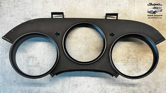 *OEM Coating* JZA80 Supra Genuine OEM S1 LHD/RHD Center Speedometer Panel, Center Instrument Cluster Finish (55405-14120)
