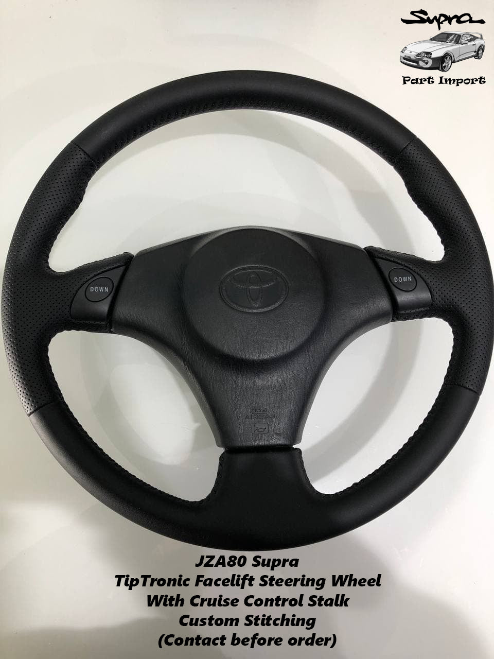 *TEMPORARILY DISCONTINUED* JZA80/MKIV Supra Restored Facelift Steering Wheel