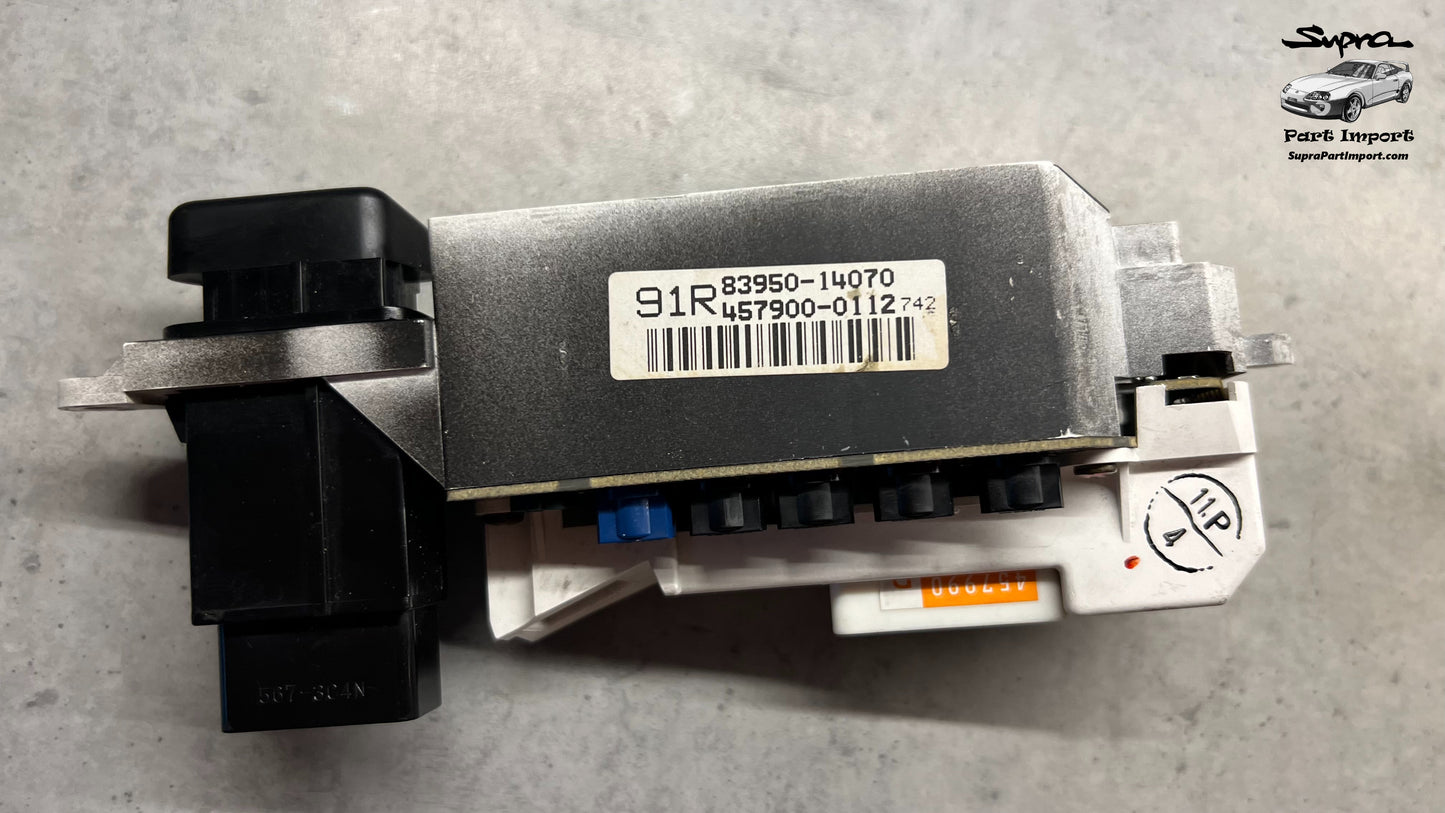 *MEGA RARE* JZA80 Supra Genuine OEM S1 RHD 12546km Odometer Assembly, 83950-14090