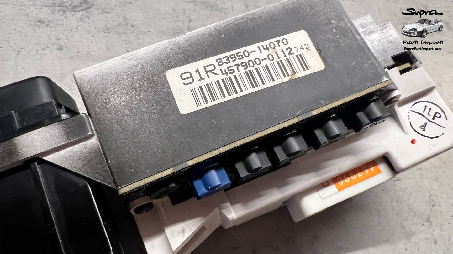 *MEGA RARE* JZA80 Supra Genuine OEM S1 RHD 12546km Odometer Assembly, 83950-14090