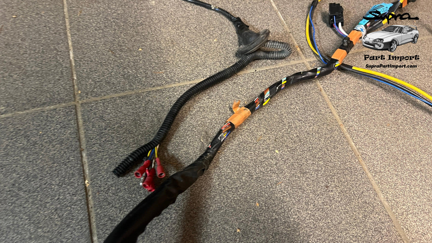 *RHD->LHD* JZA80 Supra Genuine OEM S1 LHD Wire Cowl / Interior Fuse Box + Extra Floor Harness (82131-1D640)