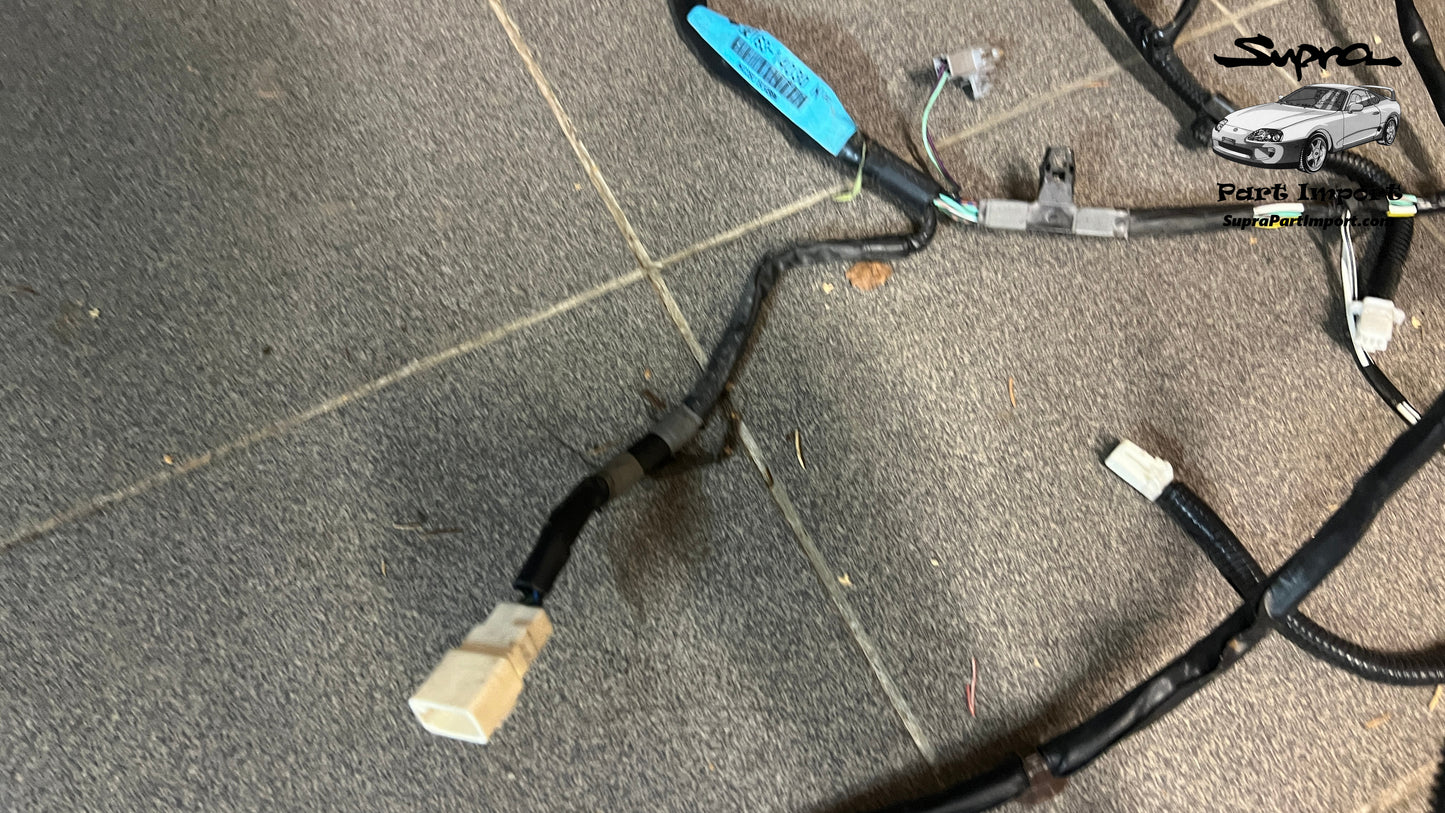 *RHD->LHD* JZA80 Supra Genuine OEM S1 LHD Wire Cowl / Interior Fuse Box + Extra Floor Harness (82131-1D640)