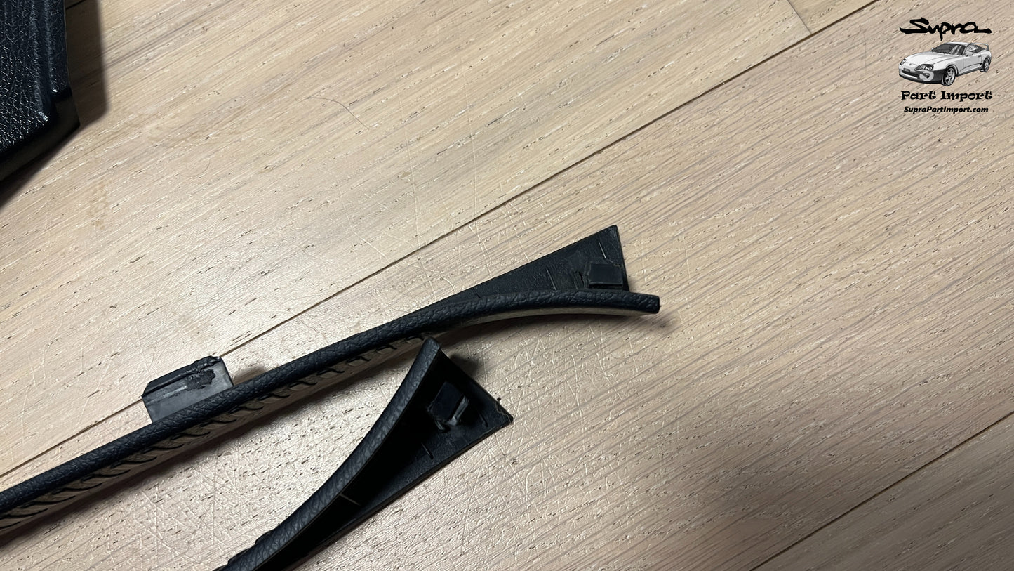 JZA80 Supra Genuine OEM RHD Interior Side Kick Panels (62102-14240-C0, 62101-14180-C0)