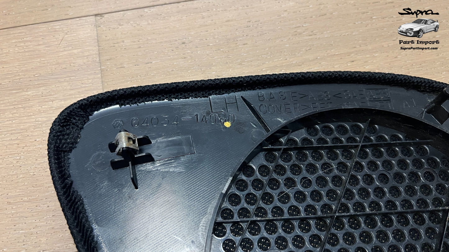 JZA80/MK4 Supra Genuine OEM Rear LH + RH Speaker Grill Panel Trim Set (64034-14080-C0 + 64033-14090-C0)