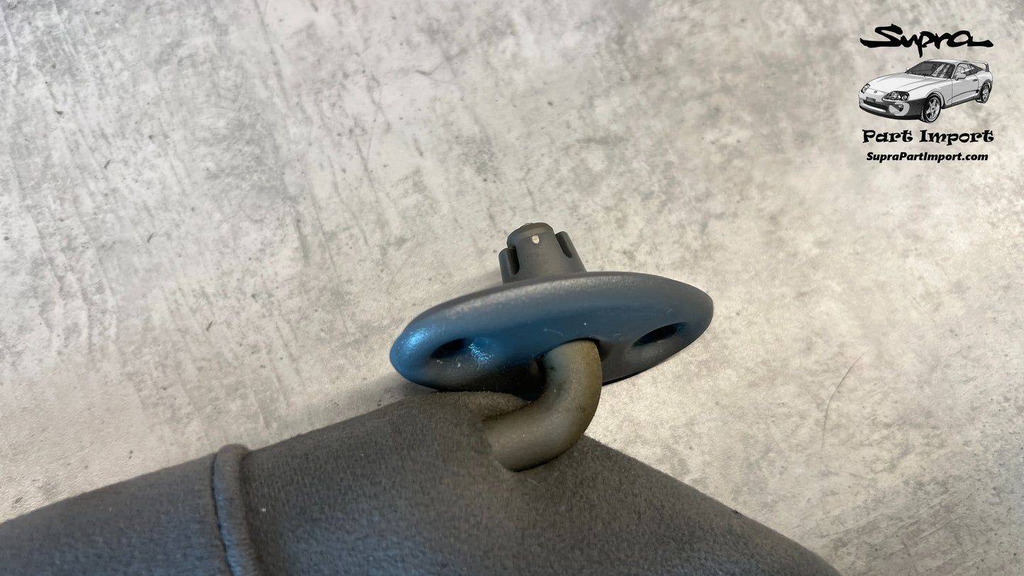 *DISCO* JZA80 Supra Genuine OEM S1 RHD Gray Sun Visor Set (74310-14610-B0 + 74320-14680-B0)