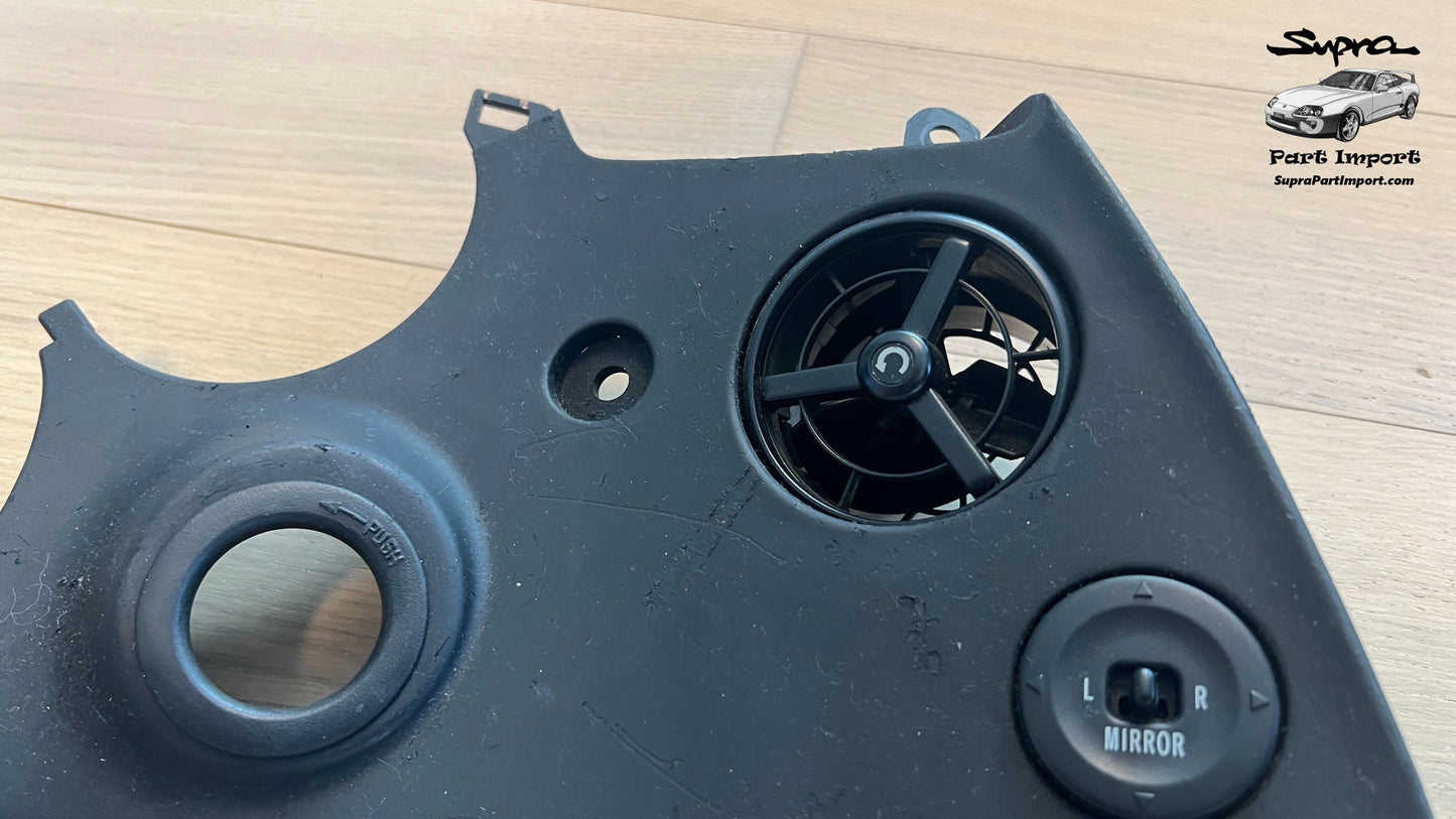 JZA80/MK4 Supra Genuine OEM S1 RHD Keyhole Trim Dash Panel (55404-14510, 55404-14520)