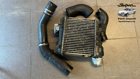 JZA80 Supra LHD/RHD 2JZ-GTE Engine Intercooler w/ Piping (17940-46070)