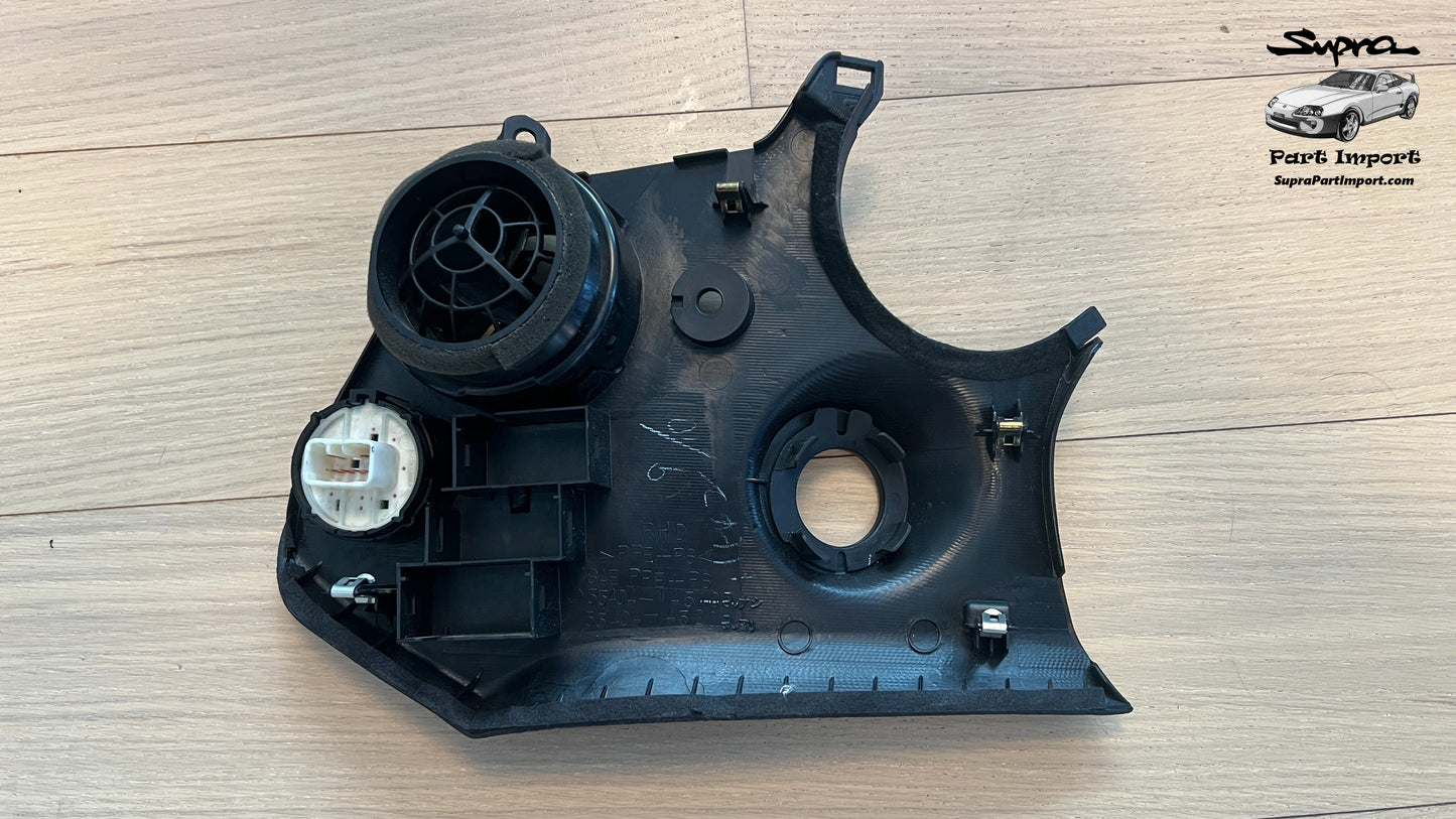 JZA80/MK4 Supra Genuine OEM S1 RHD Keyhole Trim Dash Panel (55404-14510, 55404-14520)