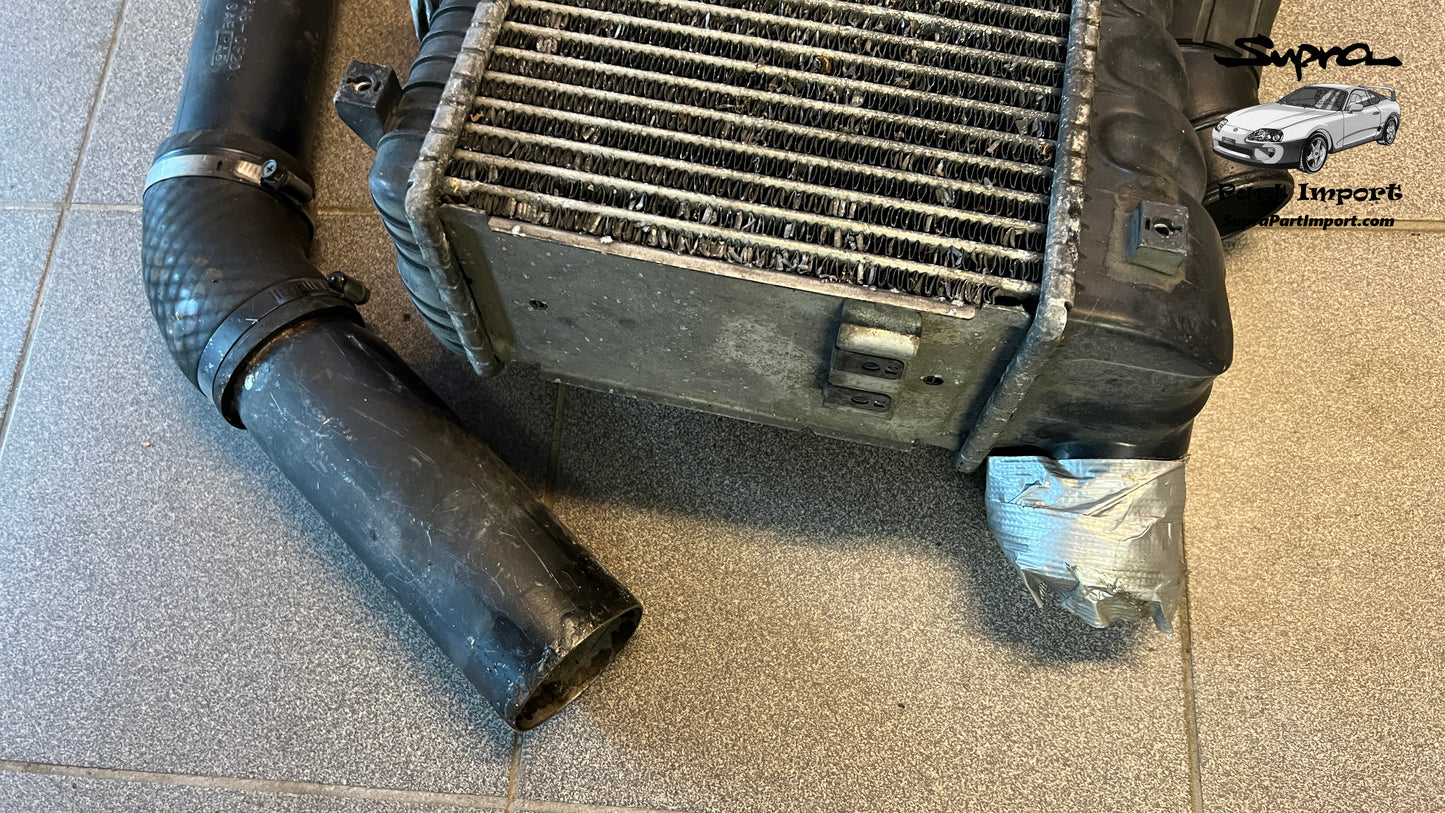 JZA80 Supra LHD/RHD 2JZ-GTE Engine Intercooler w/ Piping (17940-46070)