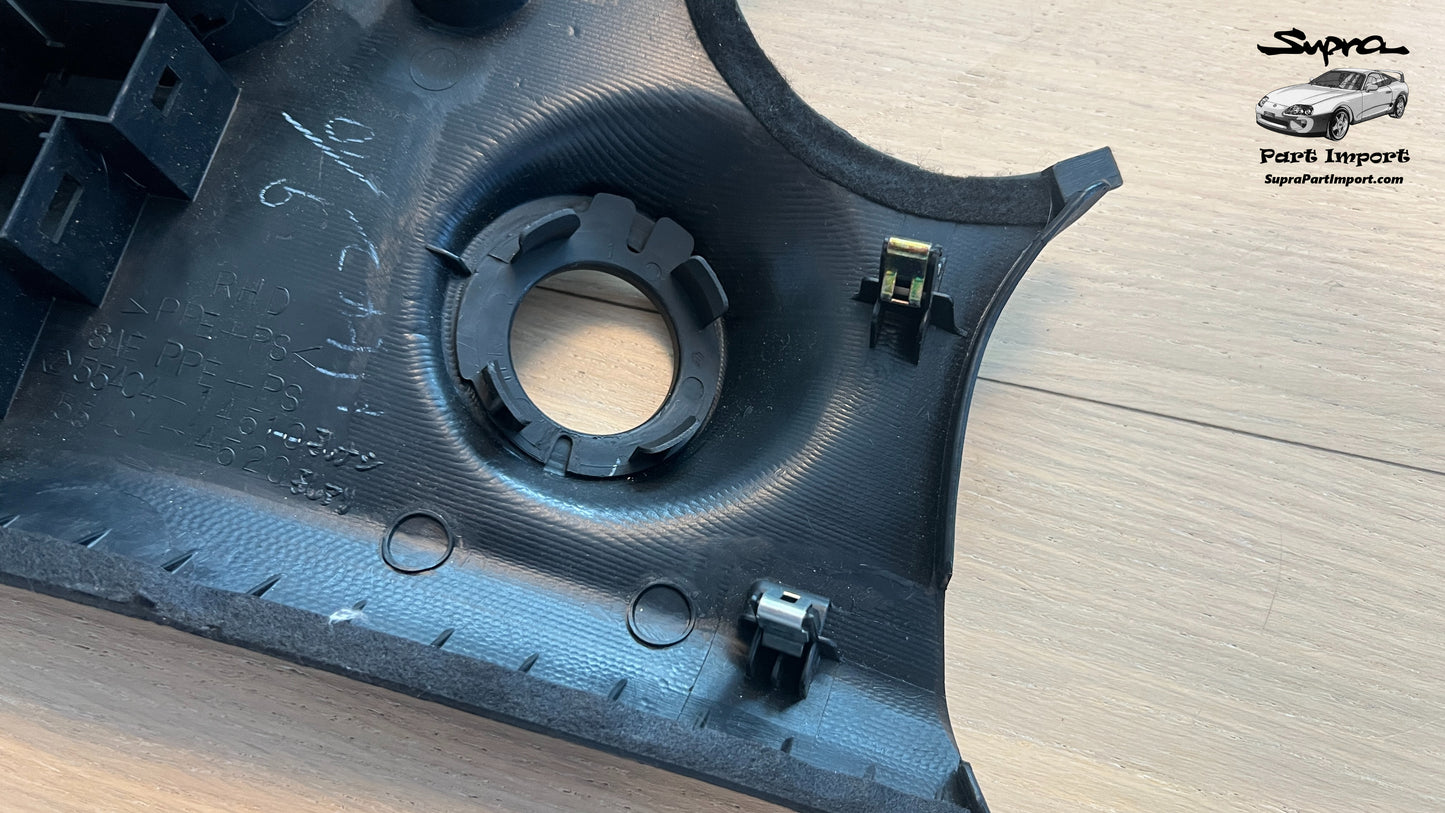 JZA80/MK4 Supra Genuine OEM S1 RHD Keyhole Trim Dash Panel (55404-14510, 55404-14520)