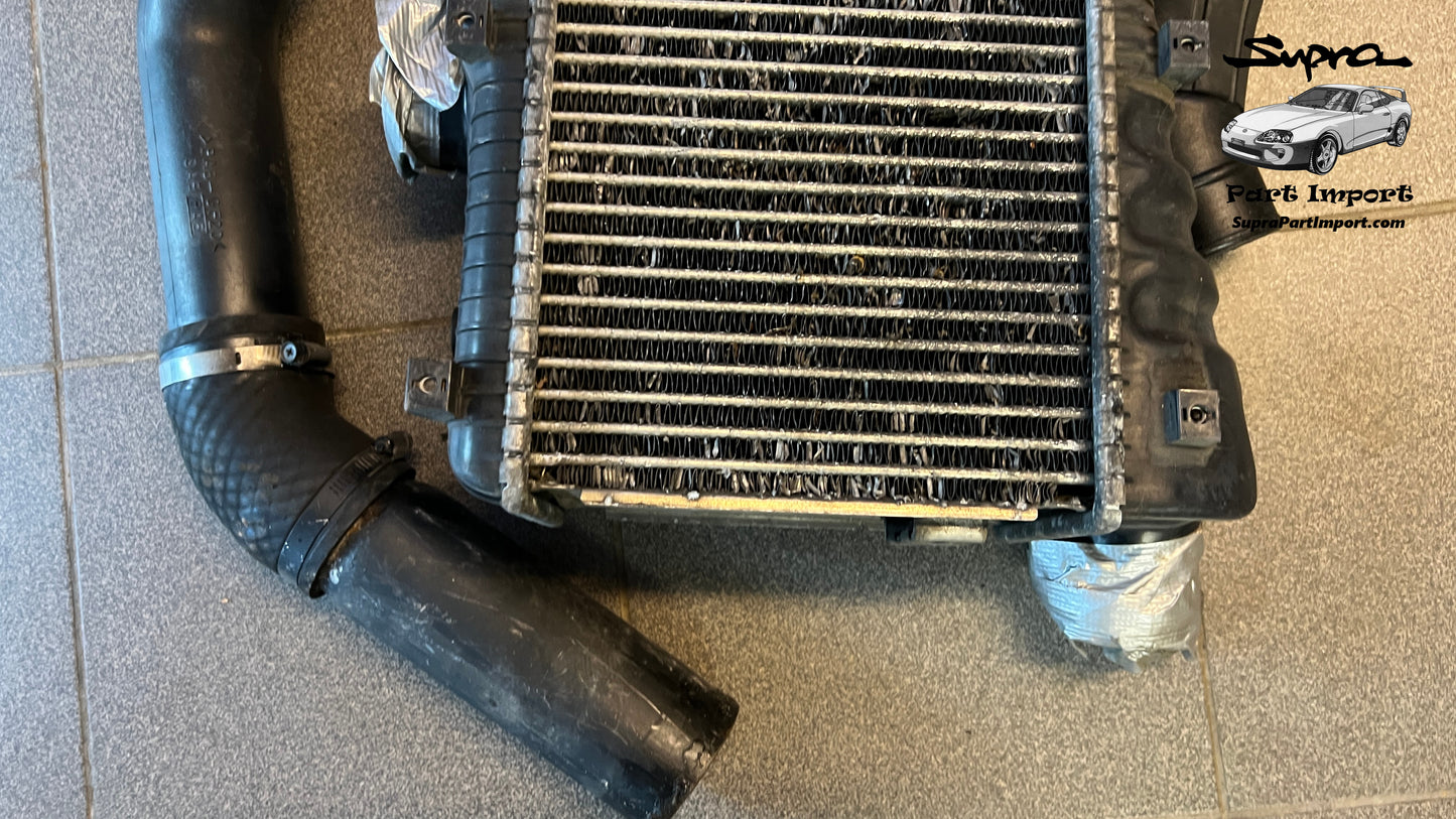 JZA80 Supra LHD/RHD 2JZ-GTE Engine Intercooler w/ Piping (17940-46070)
