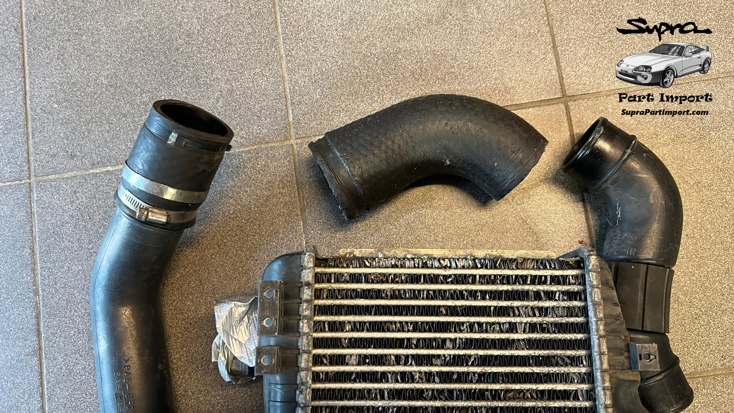 JZA80 Supra LHD/RHD 2JZ-GTE Engine Intercooler w/ Piping (17940-46070)