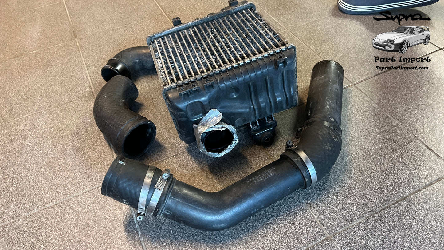 JZA80 Supra LHD/RHD 2JZ-GTE Engine Intercooler w/ Piping (17940-46070)