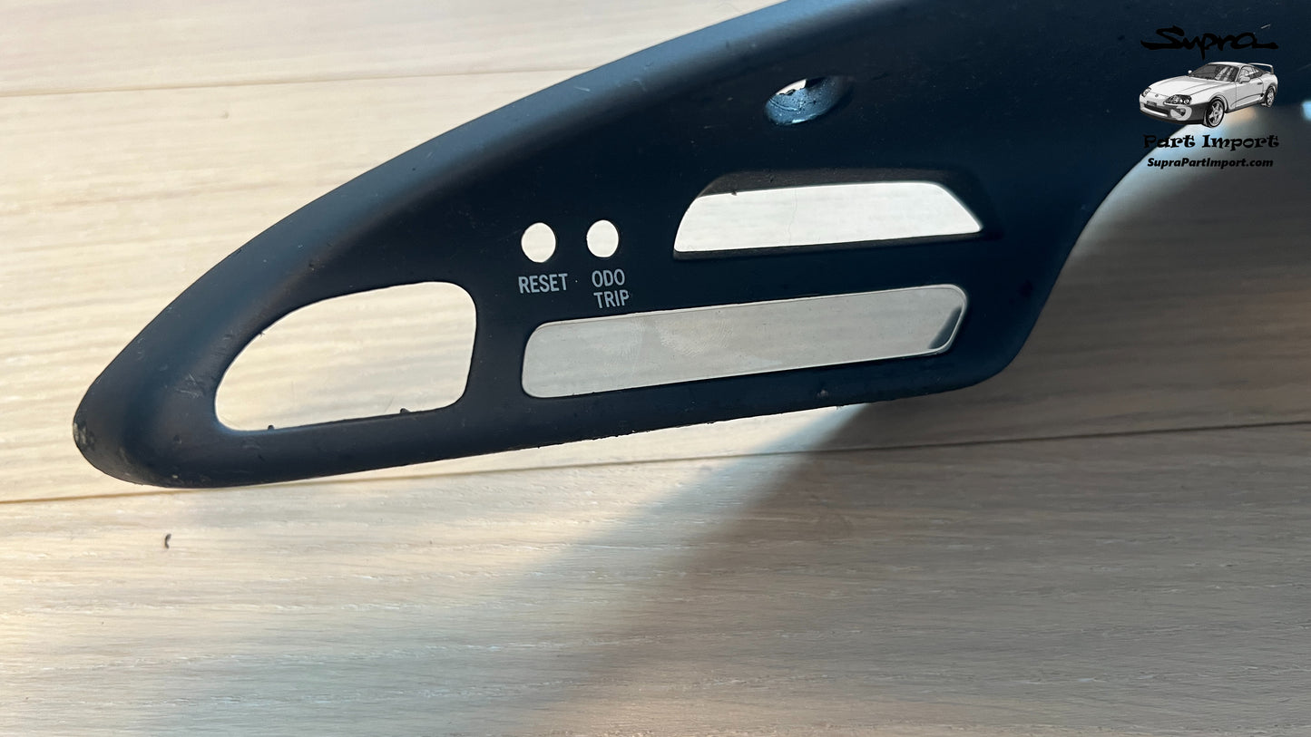 JZA80/MK4 Supra Genuine OEM S1 RHD Odometer Cowl Trim Dash Panel (55410-14500, 55411-14550)