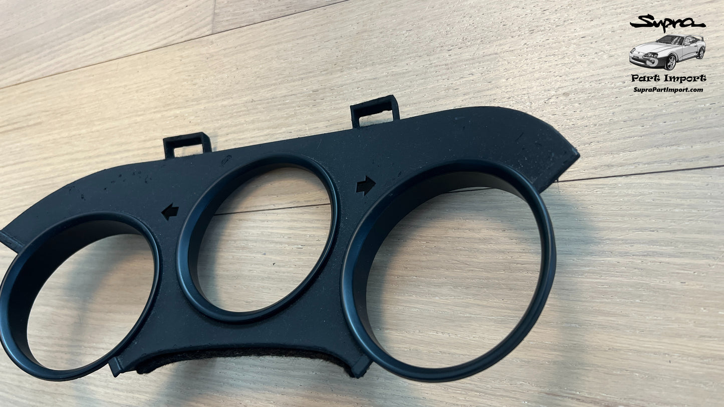 JZA80/MK4 Supra Genuine OEM S1 LHD/RHD Center Speedometer Panel, Center Instrument Cluster Finish (55405-14120)