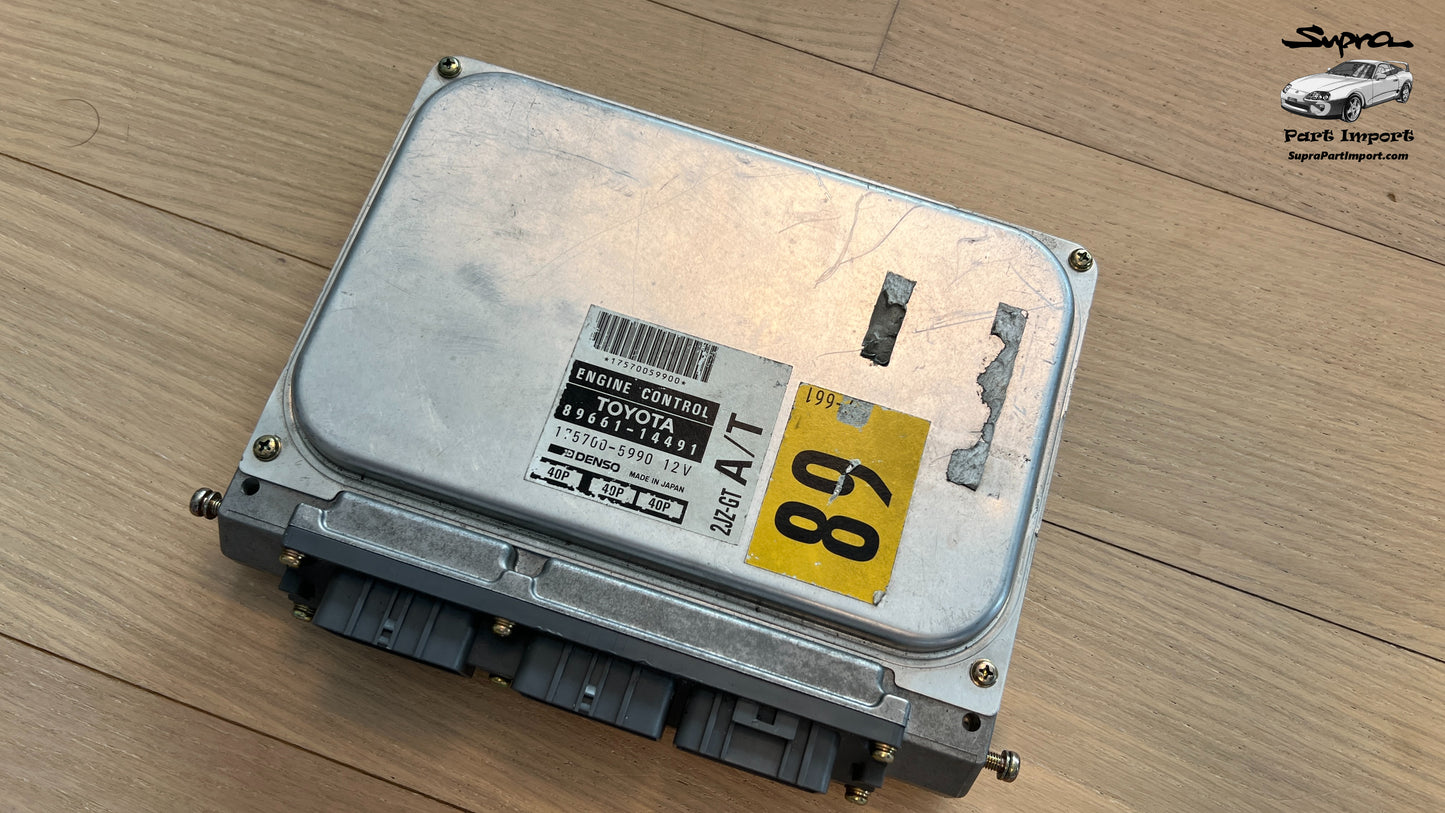 JZA80/MK4 Supra Genuine OEM 2JZ-GTE A/T ECU (89661-14491)