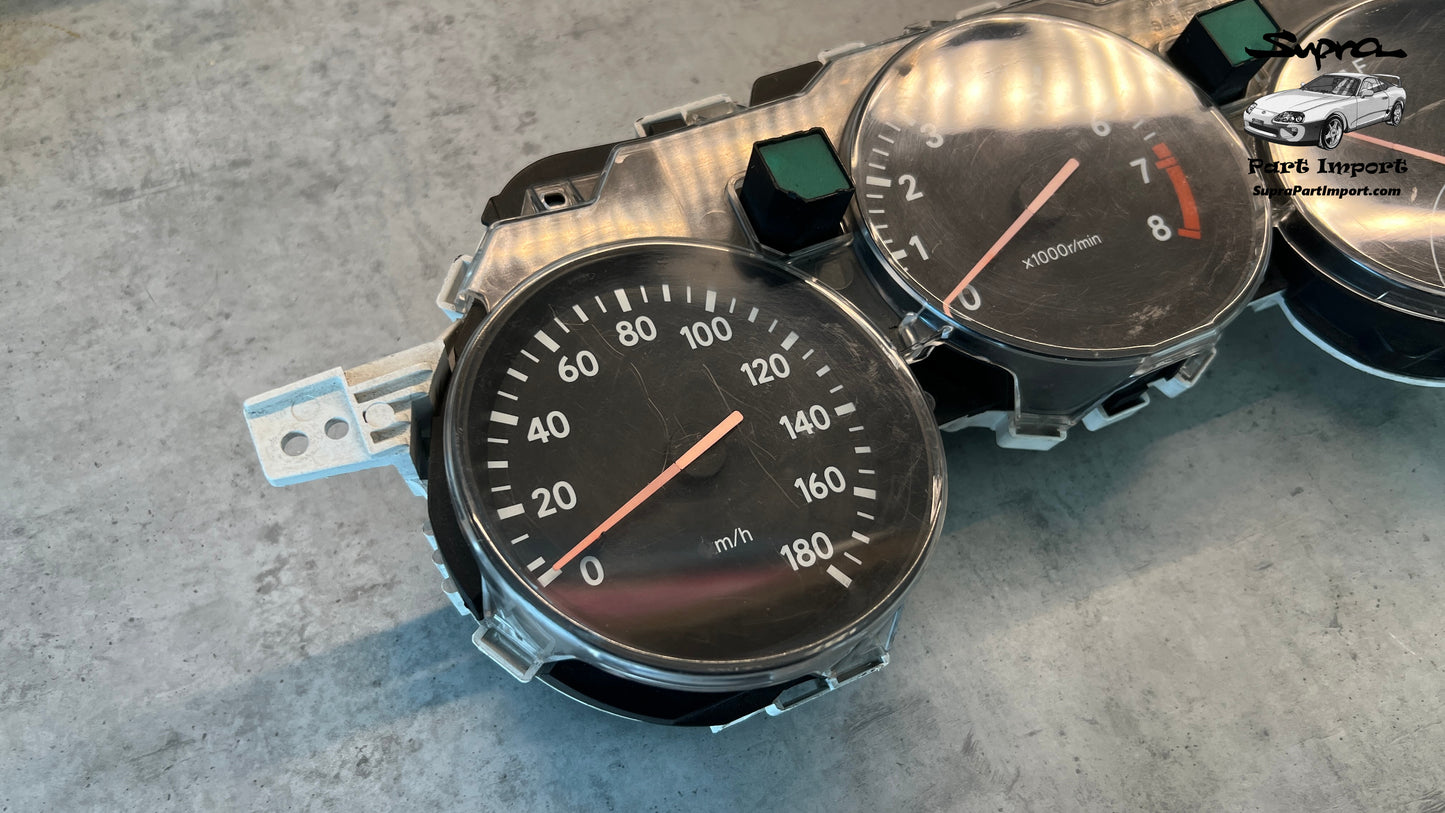 JZA80 Supra Genuine OEM S1 RHD J-Spec Manual Cluster Assembly (83010-1B790)