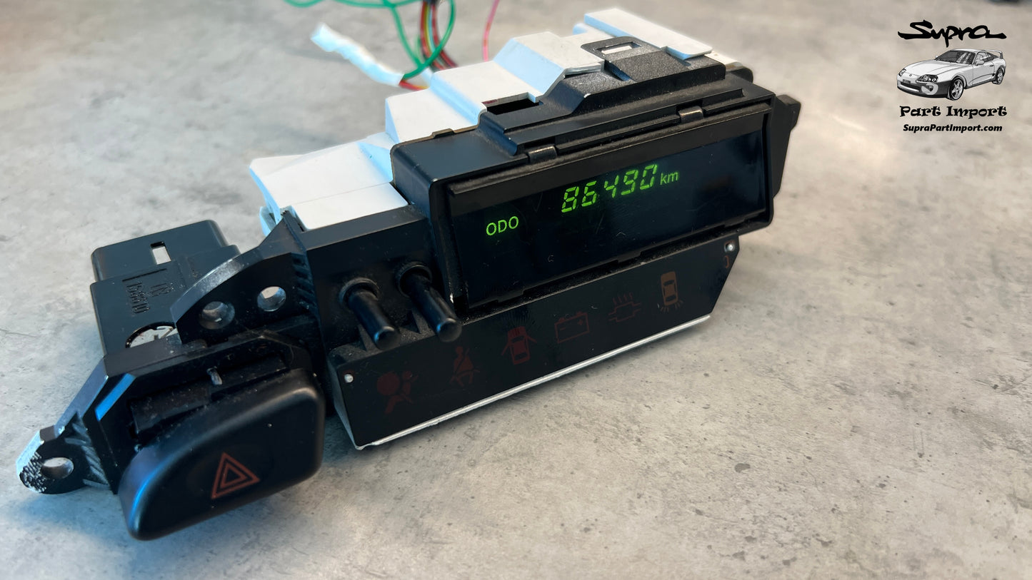 *RARE* JZA80 Supra Genuine OEM S1 RHD 86490km Odometer Assembly (83950-14090)