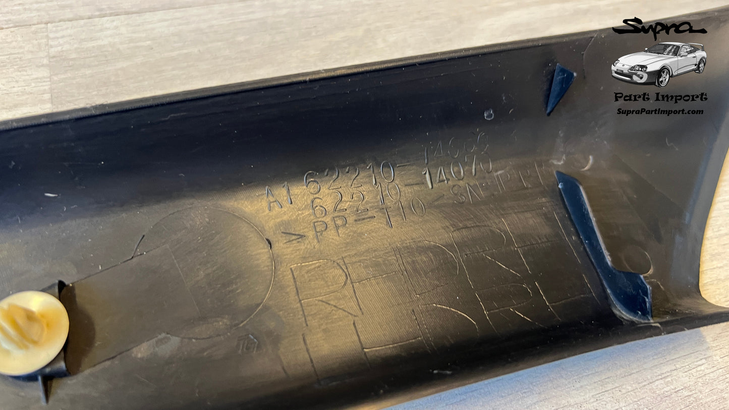 *RHD, VERY RARE, MINT* JZA80 Supra Genuine OEM RHD Right Side Targa Driver's Side A-Pillar Trim (62210-14080-C0)