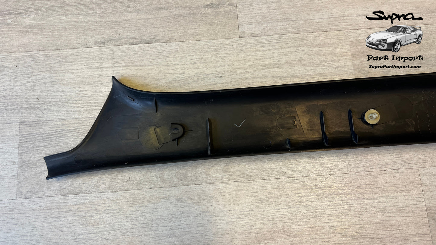 *RHD, VERY RARE, MINT* JZA80 Supra Genuine OEM RHD Right Side Targa Driver's Side A-Pillar Trim (62210-14080-C0)