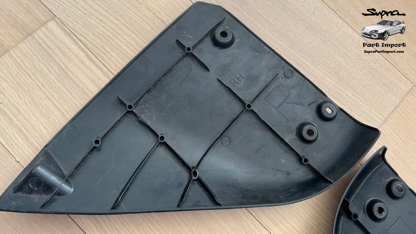 JZA80 Supra Genuine OEM Rear Strut Cover Set (2 pc.) (62616-14060-C0 + 62615-14070-C0)