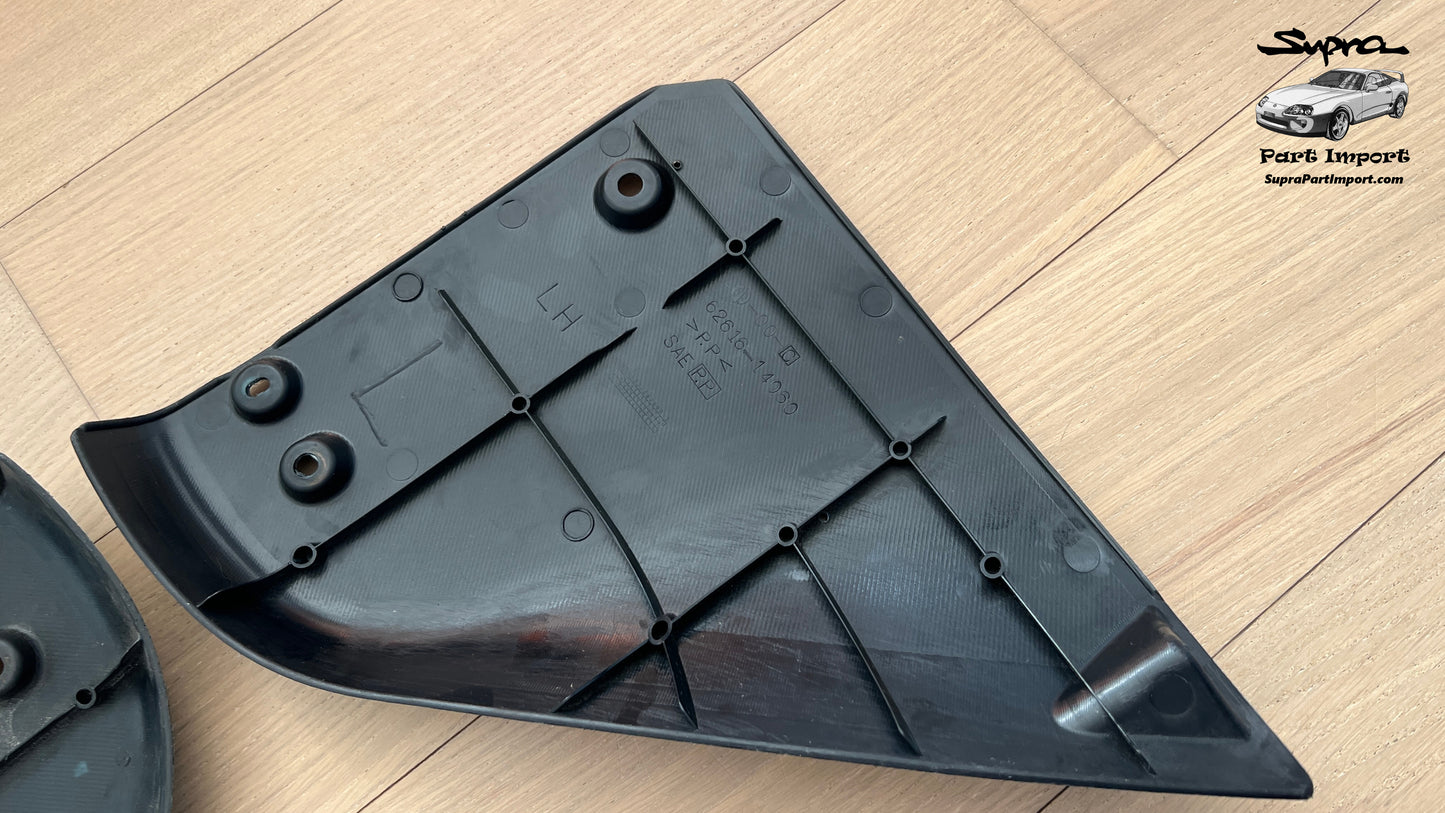 JZA80 Supra Genuine OEM Rear Strut Cover Set (2 pc.) (62616-14060-C0 + 62615-14070-C0)
