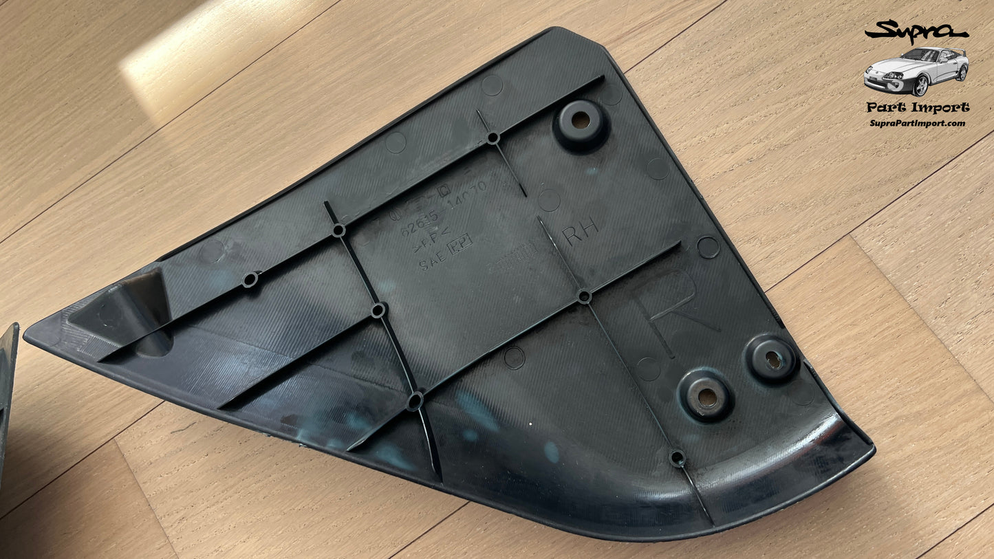 JZA80 Supra Genuine OEM Rear Strut Cover Set (2 pc.) (62616-14060-C0 + 62615-14070-C0)