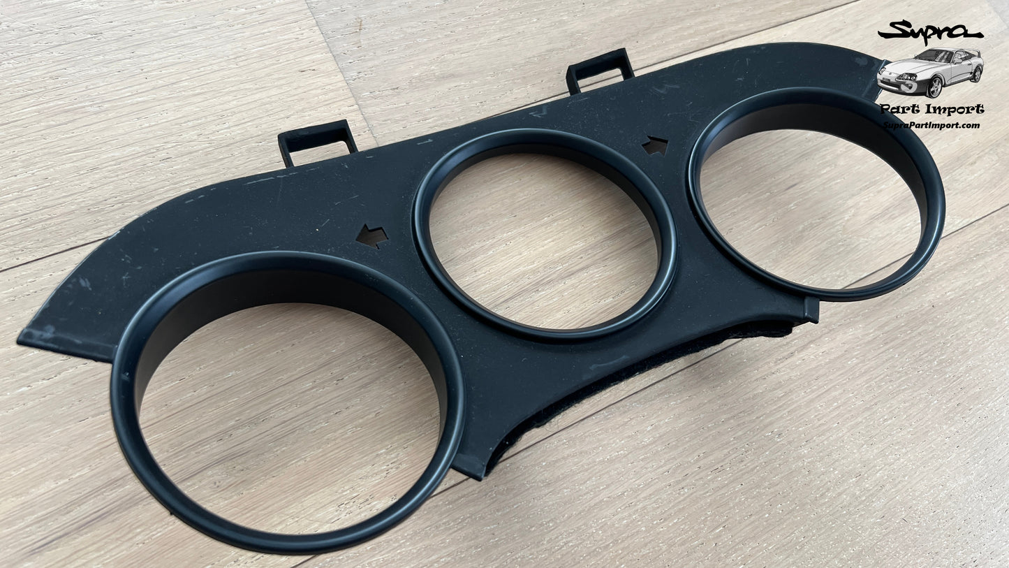 JZA80/MK4 Supra Genuine OEM S1 LHD/RHD Center Speedometer Panel, Center Instrument Cluster Finish (55405-14120)