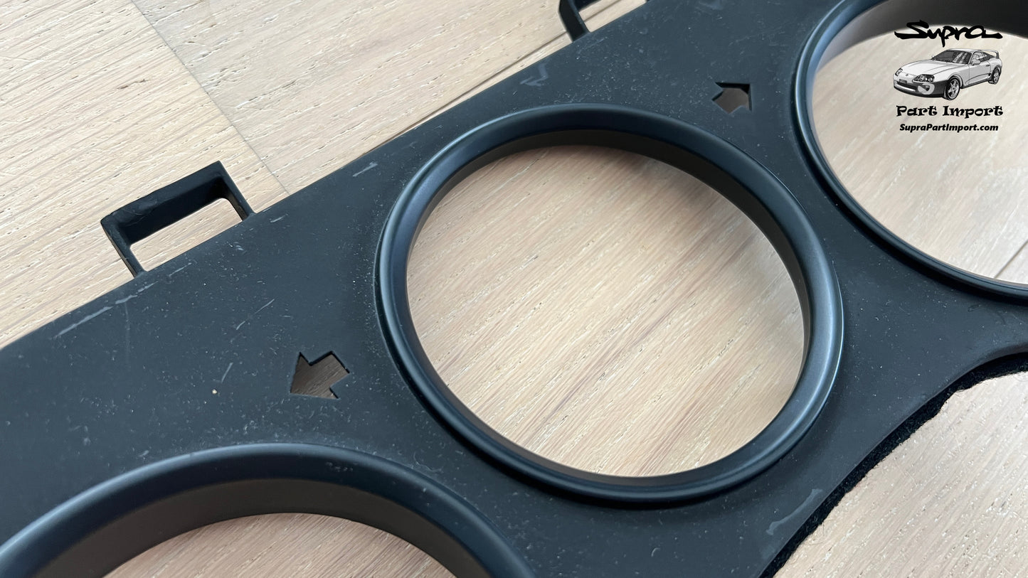 JZA80/MK4 Supra Genuine OEM S1 LHD/RHD Center Speedometer Panel, Center Instrument Cluster Finish (55405-14120)